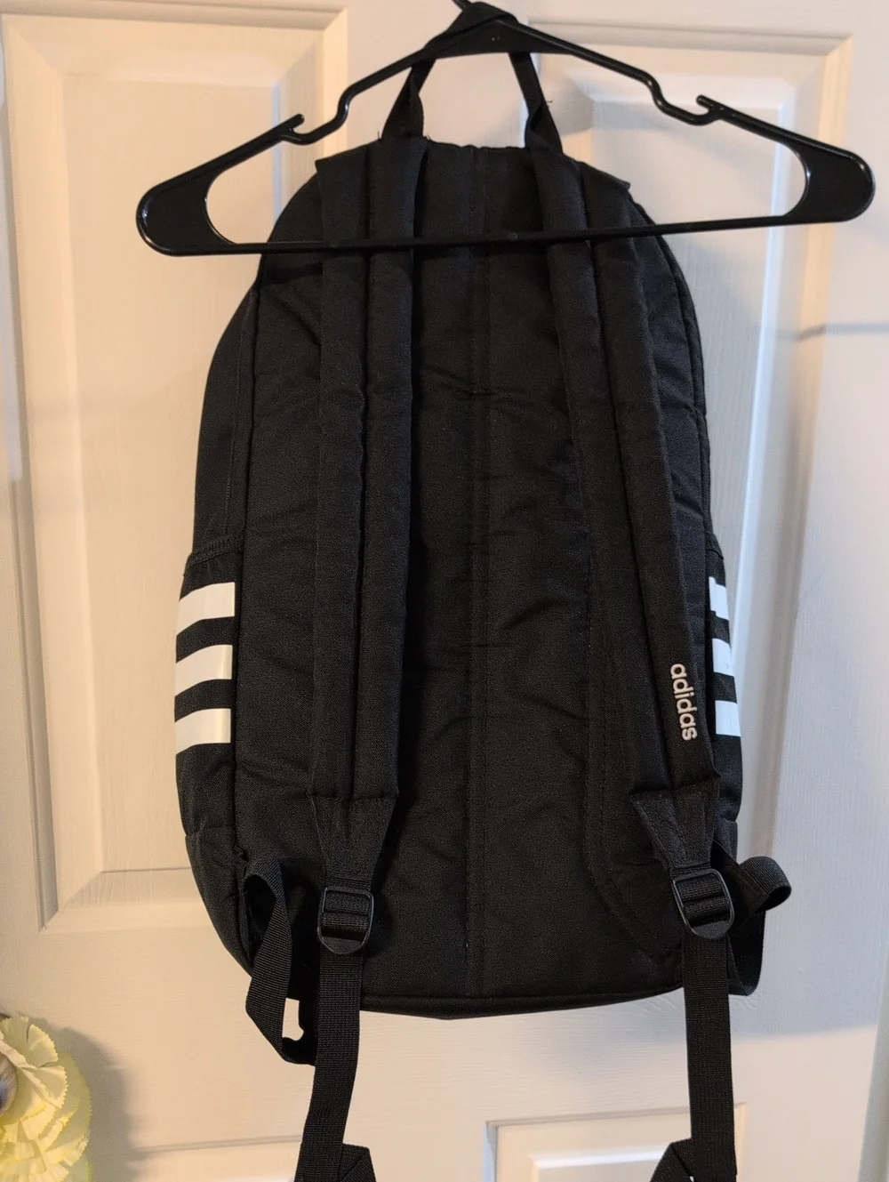 Adidas Backpack with White Stripes